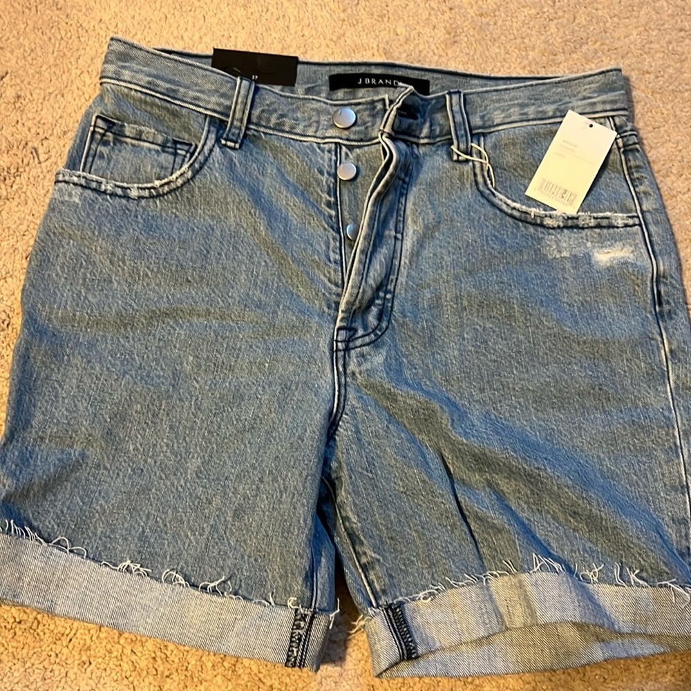 J brand hi rise billy short new size 27